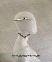 Load image into Gallery viewer, Minimalist Choker Necklace in Gold or Silver Color
