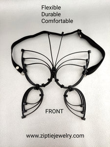 Butterfly Zip Tie Mask