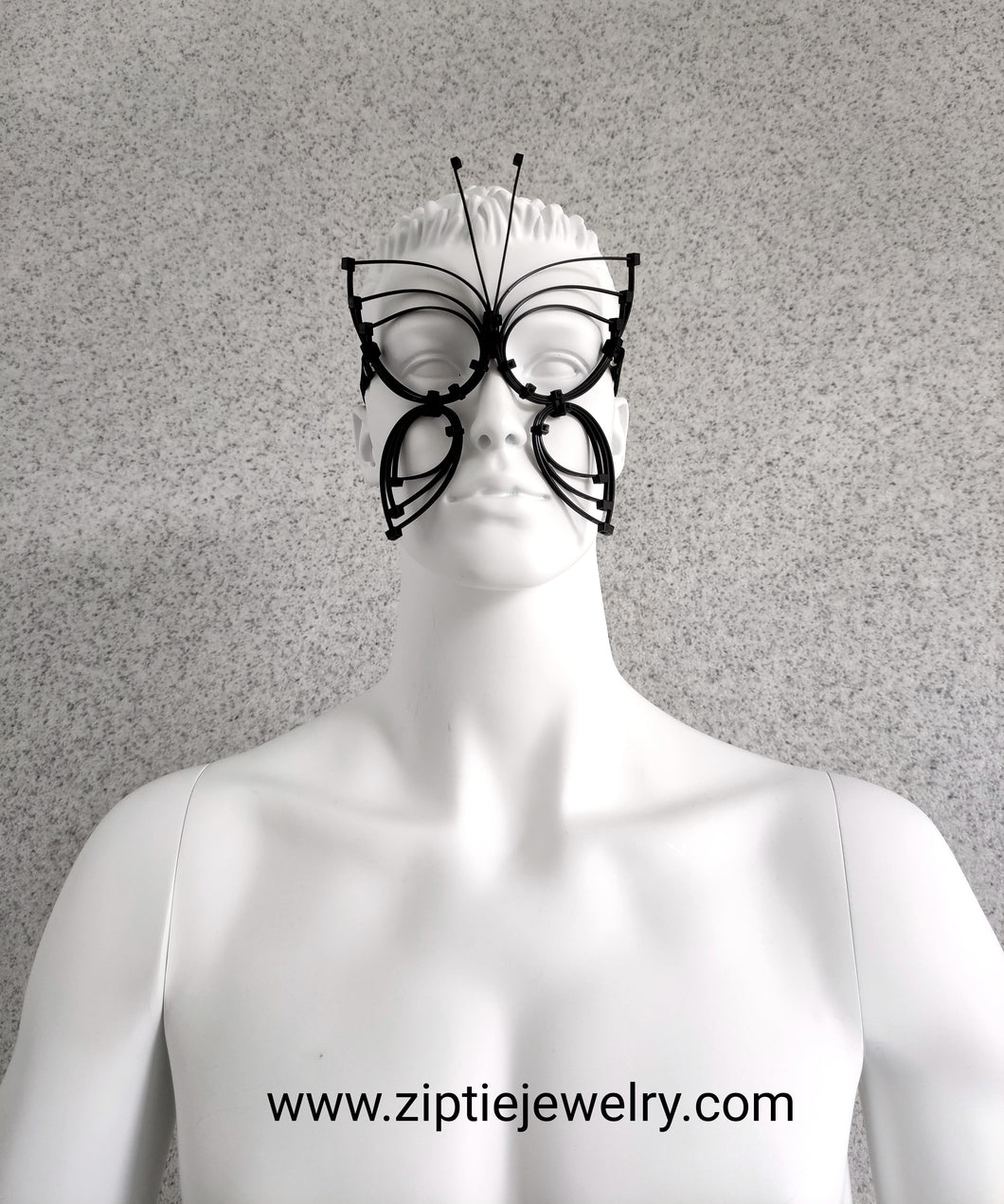 Butterfly Zip Tie Mask