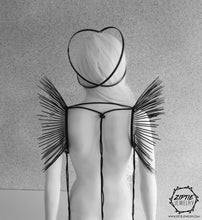 Load image into Gallery viewer, Spike Shoulder Pads &amp; Necklace
