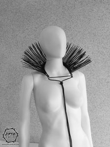 Spike Shoulder Pads & Necklace