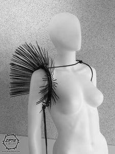 Spike Shoulder Pads & Necklace