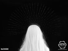 Load image into Gallery viewer, Silver Rhinestone Halo Crown
