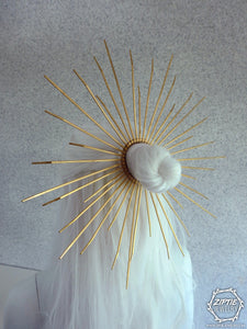 Spike Halo Hair Bun Band