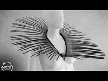 Load and play video in Gallery viewer, Black Spike Collar
