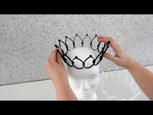 Load and play video in Gallery viewer, Minimalistic Black Crown
